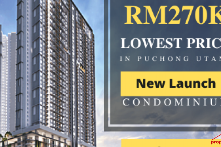 Last Freehold Condo Project @ Puchong! RM270K (RMM)