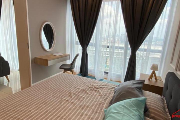 High Floor ID Designed Studio Unit with Balcony at Aria for Rent