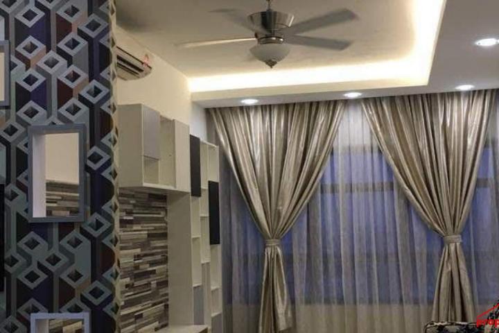 Fully Furnished Condo High Floor with spectacular KLCC View for Rent at Lakeville Jalan Kuching