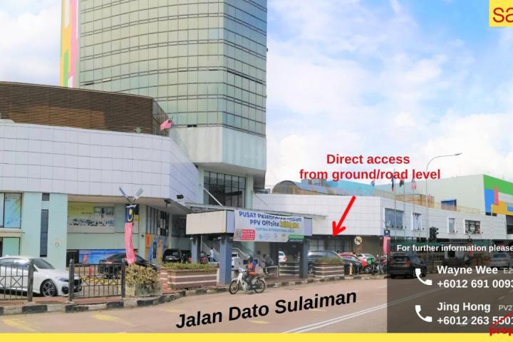 Fronting main road, retail space in Holiday Plaza, Holiday plaza, Johor Bahru