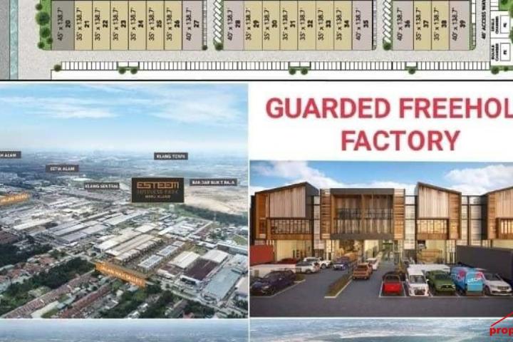 Limited Unit Brand New Supersized Jumbo Factory Warehouse Meru Klang
