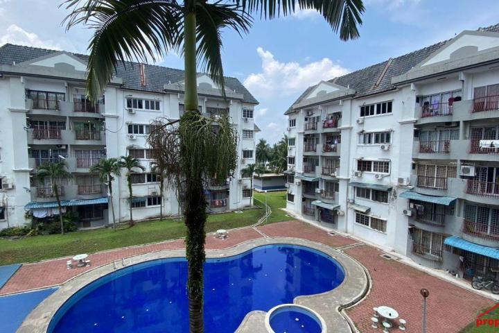 Fully Furnished Corner Unit Sri Tanjung Apartment Puchong Jaya For Sale