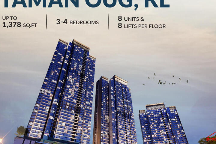 W City OUG, KL | 63-acre Integrated Development Low Density Condo | 8 Units & 8 Lifts per Floor