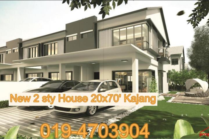[New Launch] 2 Storey House 20x70' Freehold Kajang