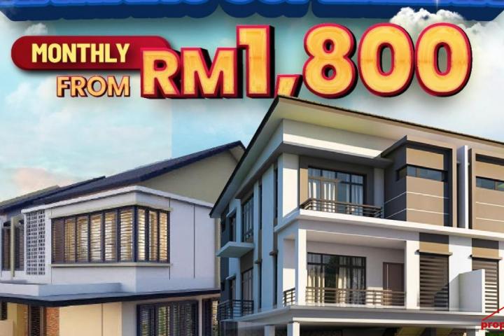 Rawang Superlink House 24x70, 22x70 AEON Anggun Rawang
