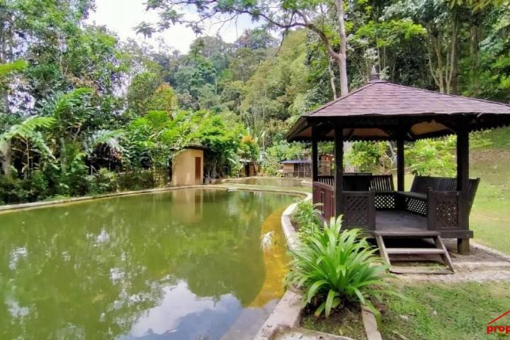 Resort Bangalow With Huge Land & Besides River Janda Baik Bentong