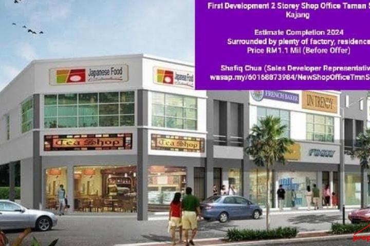 First Ever New Development 2 Storey Shop Office in Taman Sutera Kajang